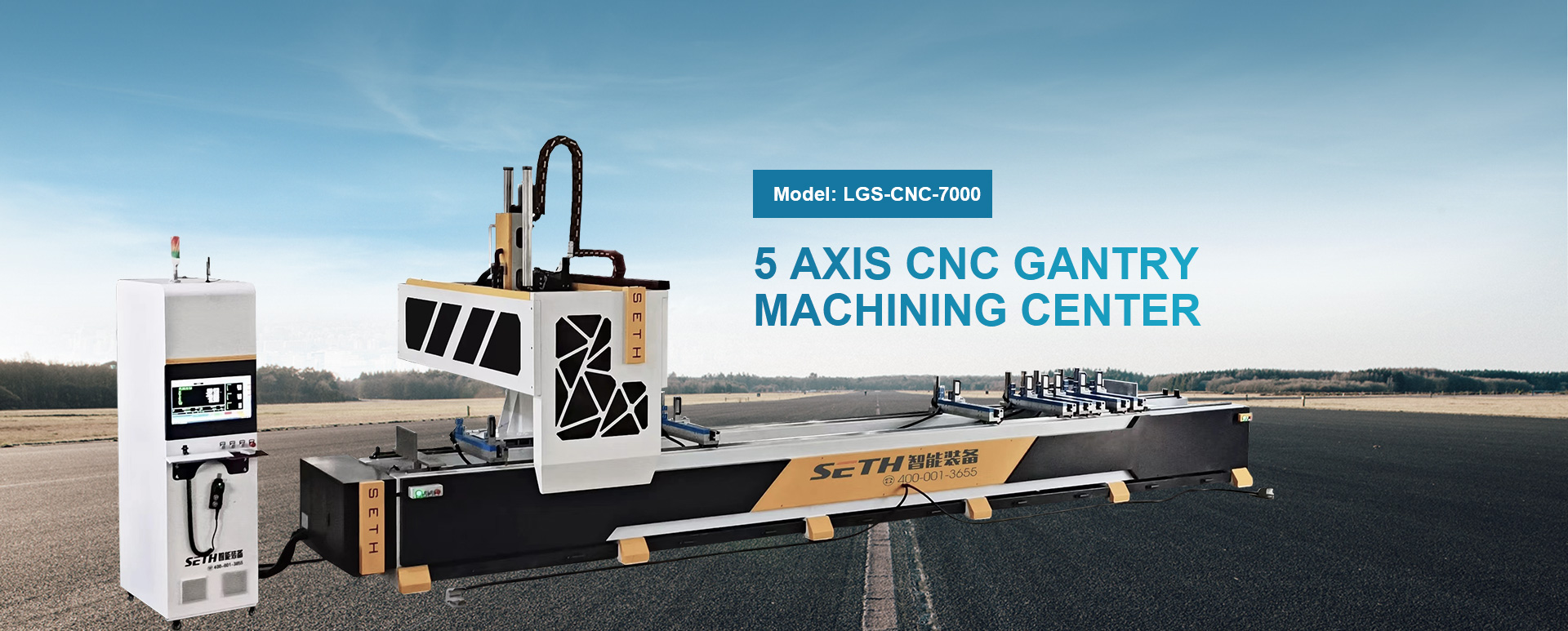 5 axis CNC GANTRY MACHINING CENTER