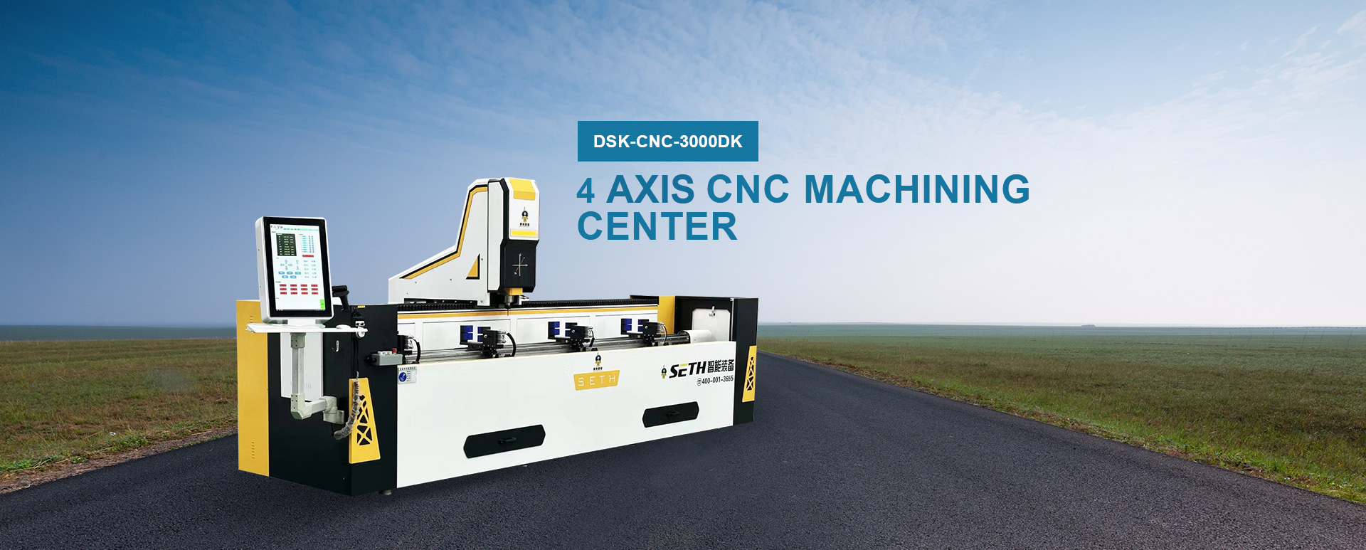  4 AIXS CNC MACHINING CENTER 