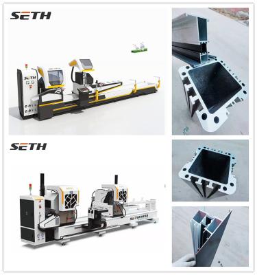 cnc double head cutting saw for aluminum profile