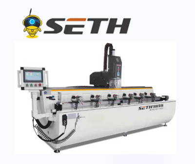 3+1 axis CNC drilling and milling machine