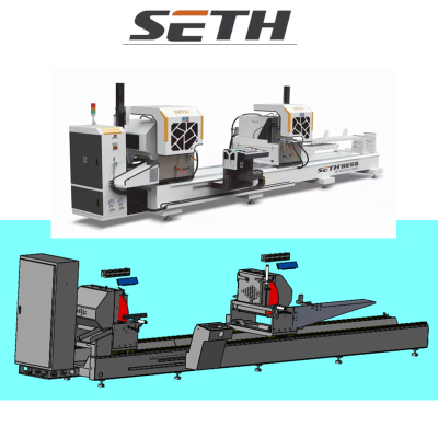 double head mitre saw machine