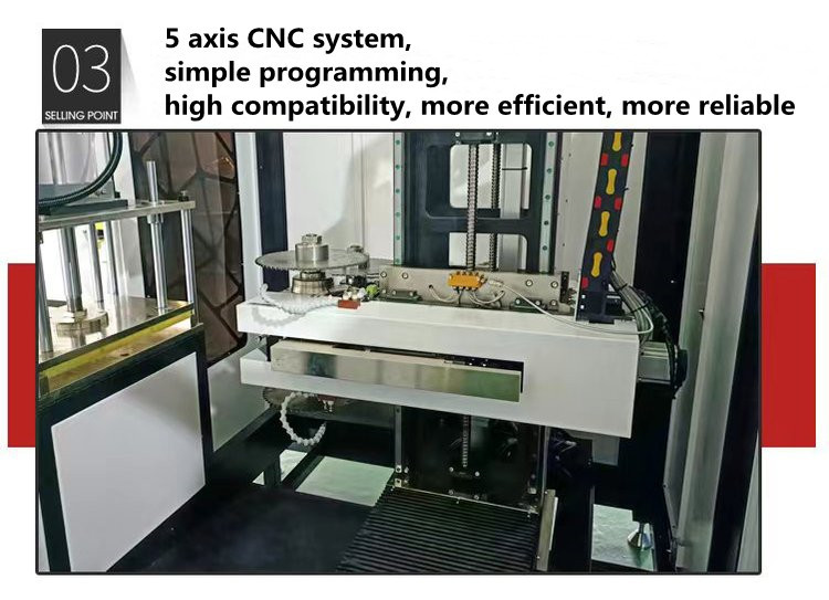 Aluminum Profile Five-axis CNC End Milling Machine